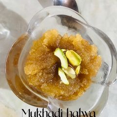 A picture of Mukhadi Halwa.