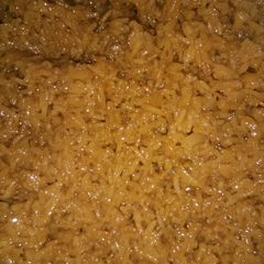 Jaggery rice A picture of Jaggery rice.