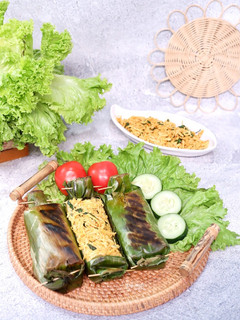 Foto resep Nasi Bakar Ayam Suwir Kemangi