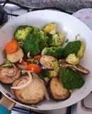 Vegetales salteados