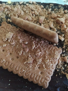 Una foto de Tarta de galletas y chocolate🍫🍪