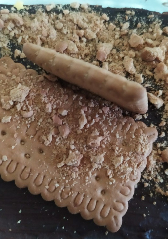Una foto de Tarta de galletas y chocolate🍫🍪