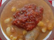 Una foto de locro de vegetales