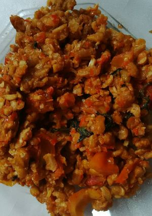 Foto resep Tempe goreng penyet