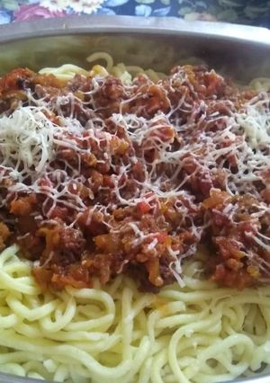 Una foto de Vermicelli de puro huevo