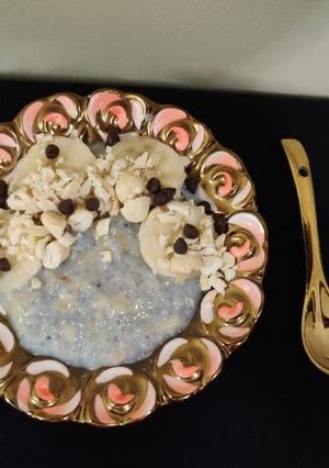 A picture of Banana Chia Pudding.