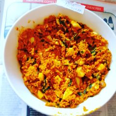 A picture of Egg Bhurjee.