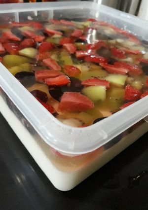 Foto resep Puding sutra buah