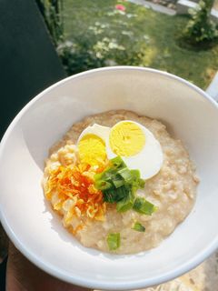 Foto resep Bubur ayam oat