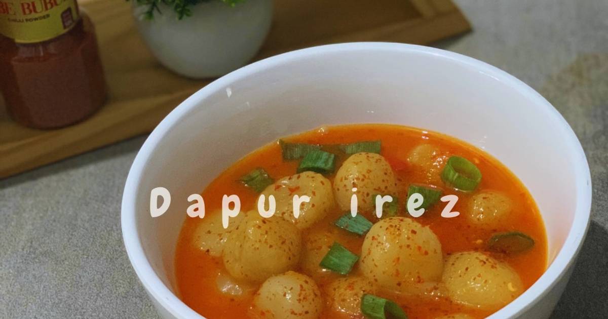 Resep Bakso Aci Kuah Pedas Oleh Dapur Irez Cookpad