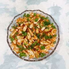A picture of Water chestnut Salad 🥗.