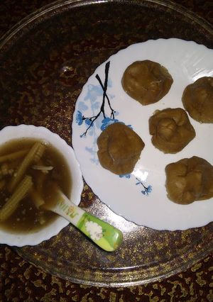 A picture of Whole wheat momo.