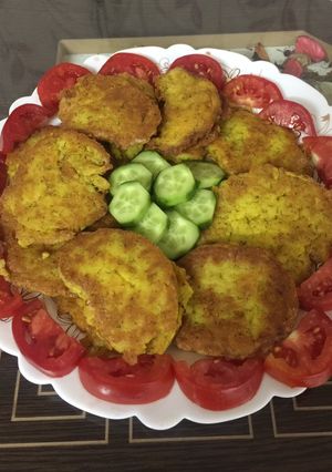 عکسی از دستور کوکو سیب زمینی