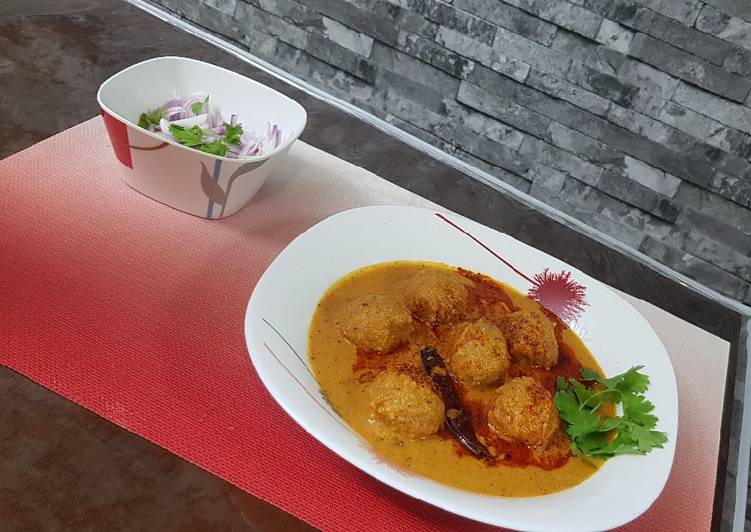 Easiest Way to Make Ultimate Paneer kofta in spicy gravy