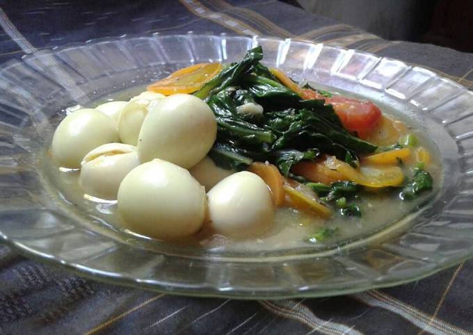 Telur puyuh masak tumis