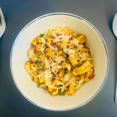 A picture of Quick Cheesy Stir Fry Salad -High Protein Soulful Bowl 👏🏻.
