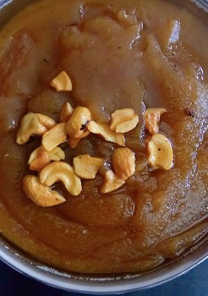 A picture of Bread halwa.