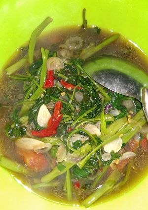 Foto resep Cah kangkung Saori SausTiram