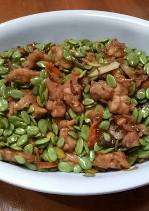 Foto resep Oseng pete cina