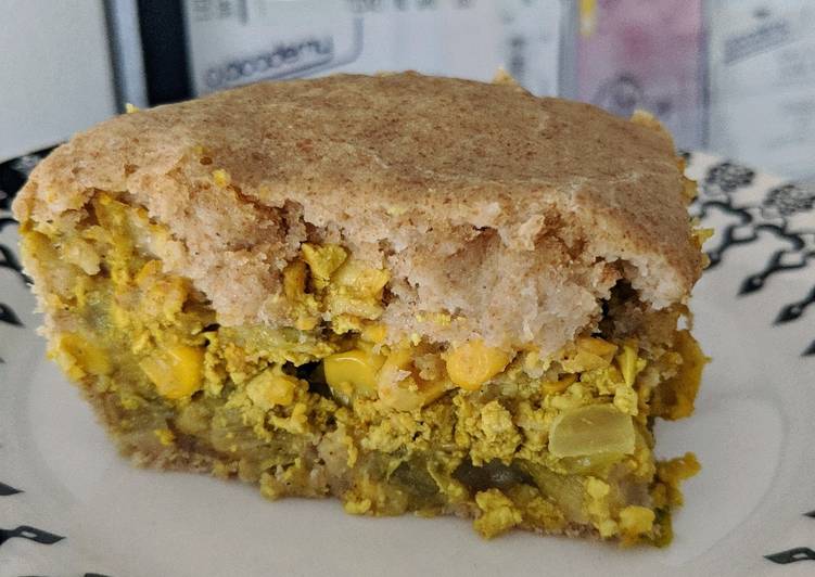 Torta Caipira de liquidificador vegana