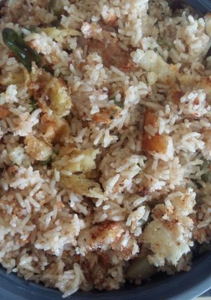 A picture of Bread pulao.