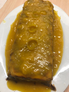 Una foto de 164. Pastel de verduras con salsa de cítricos (principal verdura)