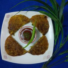 A picture of Mix Veggies Chilla.