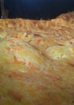 Una foto de Fainá de queso y verduras sin gluten