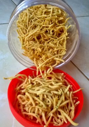 Foto resep Mie kriuk (snack si kecil)