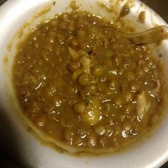 Crock-Pot Coconut Chicken Curry W/ Lentils A picture of Crock-Pot Coconut Chicken Curry W/ Lentils.