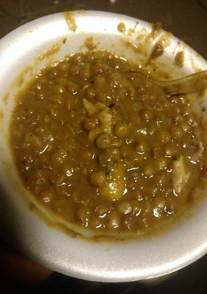 A picture of Crock-Pot Coconut Chicken Curry W/ Lentils.