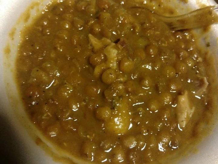 Easy Way Make Crock-Pot Coconut Chicken Curry W/ Lentils the Delicious Makes you drool