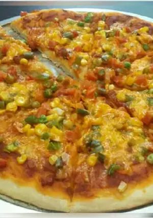 A picture of Soft and Delicious Pizza.