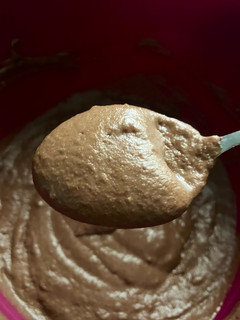 Una foto de Crema pastelera de chocolate, en 5’ de microondas