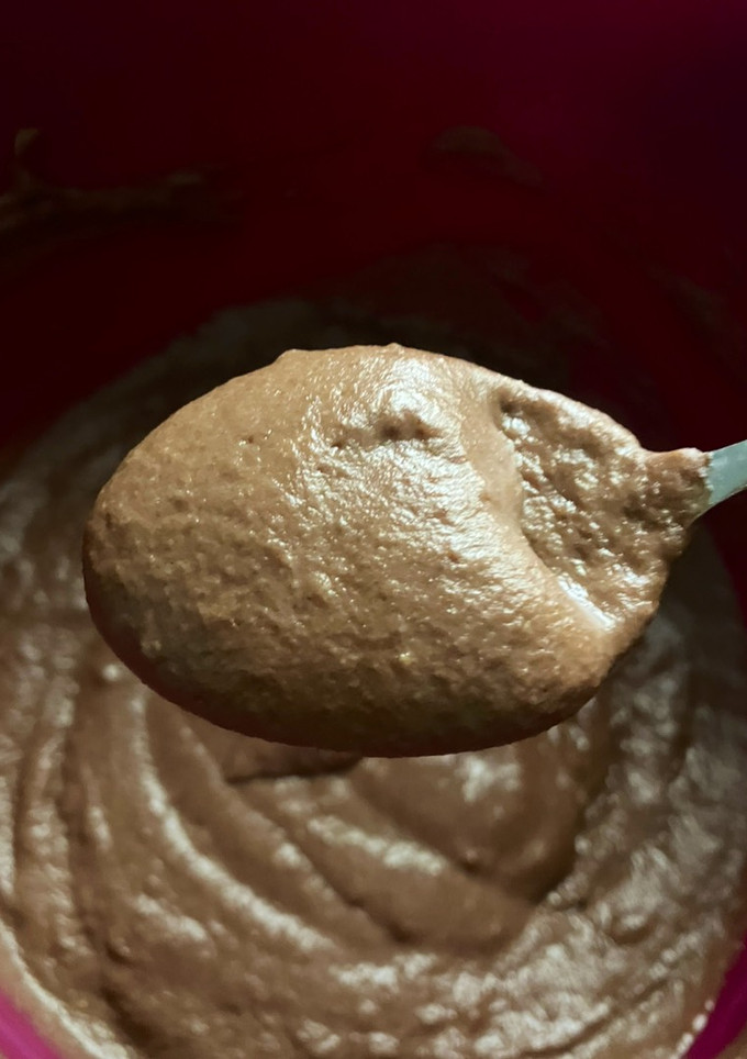 Una foto de Crema pastelera de chocolate, en 5’ de microondas