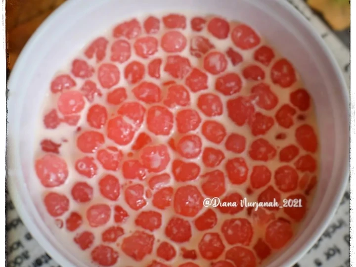 Cara Mudah Membikin Resep Bubur Sagu Mutiara yang  Bikin Ketagihan Anti Ribet, Lezat