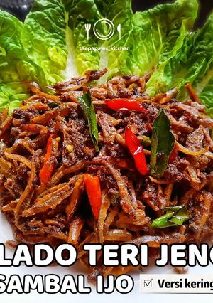 Foto resep Balado Teri Jengki (Sambal Ijo Versi Kering)