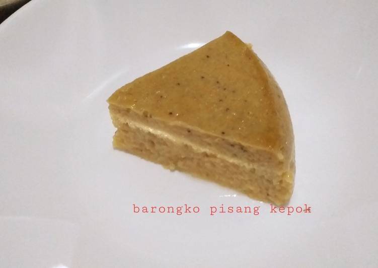 Barongko Pisang Kepok