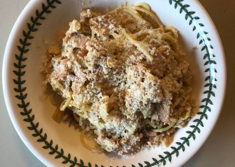 Steps to Prepare Favorite Spaghetti Carbonara