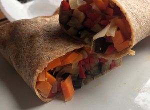 Una foto de Wrap Integral veggie
