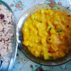 A picture of Chilli mango sauce.