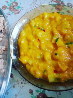 A picture of Chilli mango sauce.
