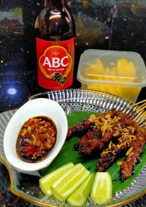 Foto resep Sate ayam kompor/grill