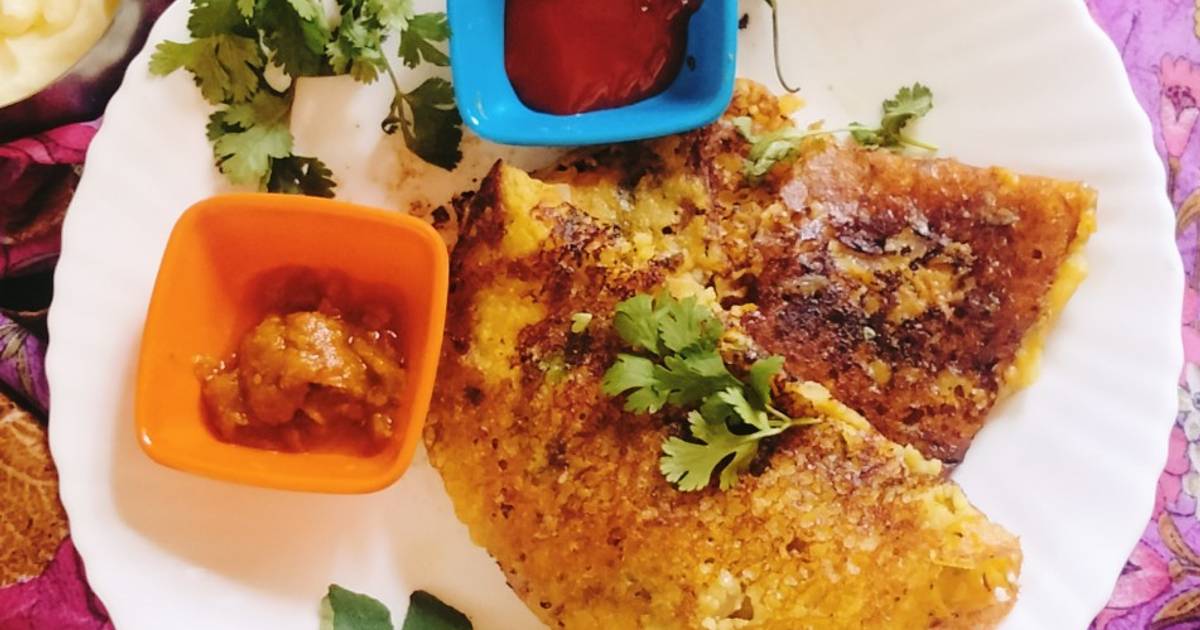 RICE Flour Chilla 😋 (crispy rice flour chilla 😋) Recipe by Jyoti