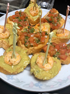 Una foto de Bruschetta de tomate 🍅