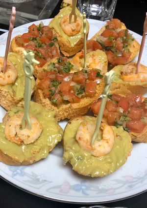 Una foto de Bruschetta de tomate 🍅
