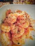 Camarones al ajillo