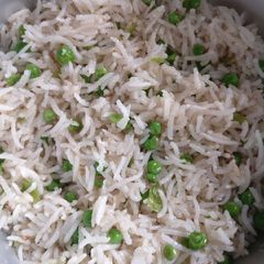 A picture of Peas pulao.