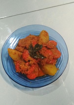 Foto resep Udang Tumis Pedas Khas Aceh