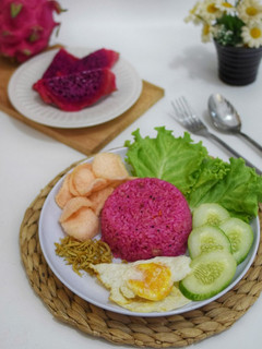 Foto resep Nasi Goreng Buah Naga
